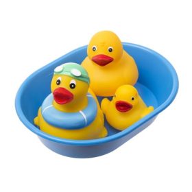 Gumikacsa család teknőben 3 tagú - TULLO 