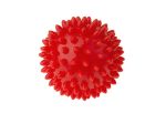 TULLO Tüskés masszírozó labda 6,6 cm piros Premium