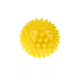 Tüskés masszírozó labda 6,6 cm – sárga, Tullo