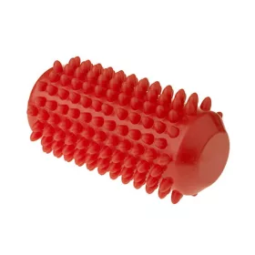   Tüskés rehabilitációs masszírozó henger 12,8 cm – piros, Tullo