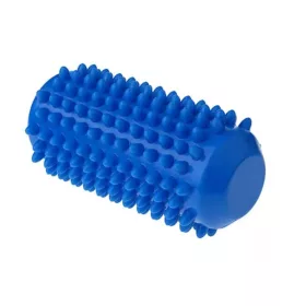   Tüskés rehabilitációs masszírozó henger 12,8 cm – kék, Tullo