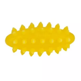   Tüskés masszírozó labda, rehabilitációs 7,4 cm – sárga, TULLO