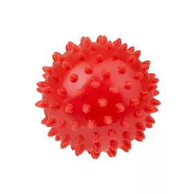 Tüskés masszírozó labda 7,6 cm – piros, TULLO