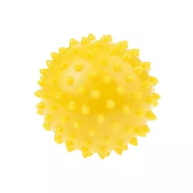 Tüskés masszírozó labda 7,6 cm – sárga, TULLO