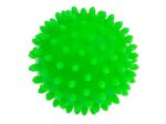 TULLO Tüskés masszírozó labda 9 cm zöld Premium