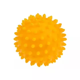 Tüskés masszírozó labda 9 cm – sárga, Tullo