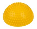   TULLO Egyensúlyozó masszázs félgömb PREMIUM, tüskés 1 pár sárga