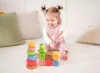 Fejlesztő szenzoros piramis Montessori 3in1 13 darabos szett – TULLO