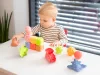 Fejlesztő szenzoros piramis Montessori 4in1 14 darabos szett – TULLO