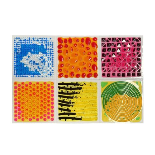 Szenzoros folyadékkal töltött érzékelő csempe szett II. 6 darabos PREMIUM – TULLO