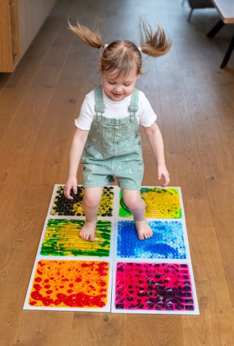 Szenzoros folyadékkal töltött érzékelő csempe szett II. 6 darabos PREMIUM – TULLO