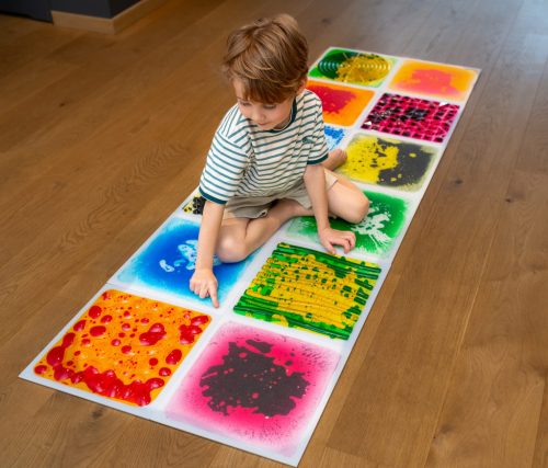 Szenzoros, folyadékkal töltött érzékelő csempe szett 4 db-os PREMIUM II.TULLO