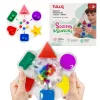 Szenzoros forma- és színválogató 16×16 cm – Tullo