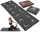 Jóga oktató matrac összehajtható 170x60x0,5 cm – fekete, ENERO-Fit