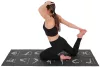 Jóga oktató matrac összehajtható 170x60x0,5 cm – fekete, ENERO-Fit
