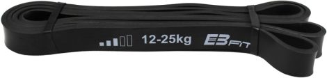 Erősítő gumiszalag power band 12-25 kg Light fekete EB-Fit