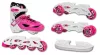 4 in 1 görkorcsolya jégkorcsolya állítható 26-29, pink, ENERO