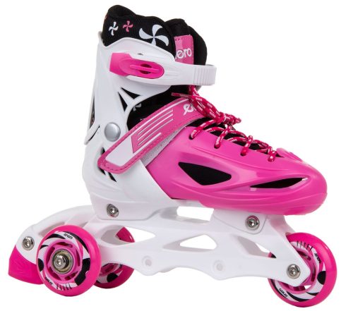 4 in 1 görkorcsolya jégkorcsolya állítható 30-33, pink, ENERO