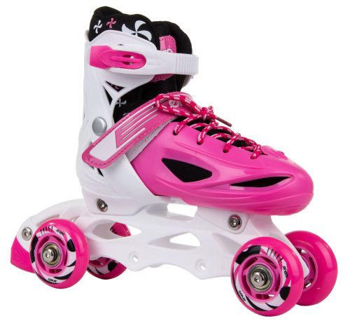 4 in 1 görkorcsolya jégkorcsolya állítható 30-33, pink, ENERO