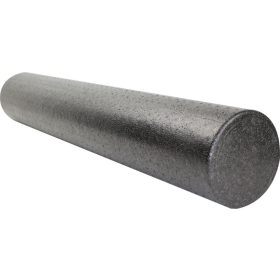   SMR masszázs henger jóga roller Pilates 90x15 cm – fekete, ENERO-Fit