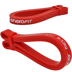   Erősítő gumiszalag mini band 8-12 kg Extra Light piros EB-Fit