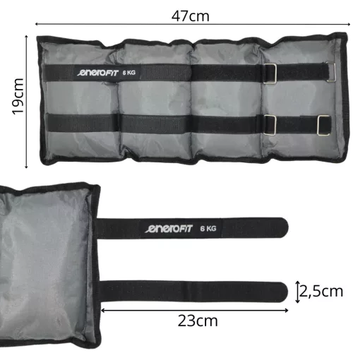 Csukló és bokasúly, kéz-lábsúly 2×6 kg – EB Fit Mechagodzilla