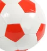 Focilabda műbőr 22 cm retro piros-fehér ENERO