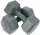 Kézisúlyzó 2x4 kg szürke EB-Fit