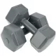 Kézisúlyzó 2x4 kg szürke EB-Fit