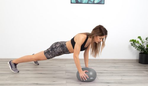 Over ball (soft ball) RSG ritmika, pilates labda, 25 cm grafit szürke – ENERO-Fit