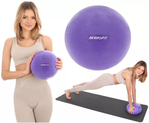 Over ball (soft ball) RSG ritmika, pilates labda 25 cm lila – ENERO-Fit