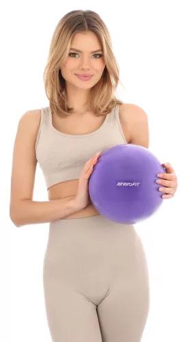 Over ball (soft ball) RSG ritmika, pilates labda 25 cm lila – ENERO-Fit