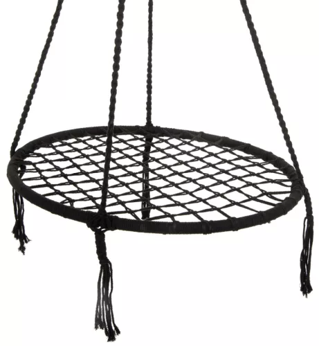 Fészekhinta pókhinta 80 cm, fekete, ROYOKAMP