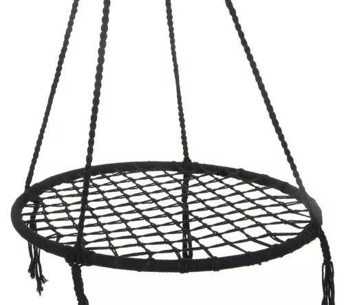 Fészekhinta pókhinta 80 cm, fekete, ROYOKAMP