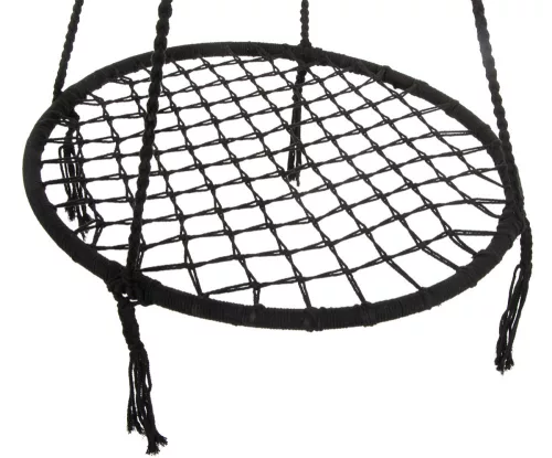 Fészekhinta pókhinta 80 cm, fekete, ROYOKAMP