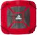 Fészekhinta, pókhinta 95x95 cm négyzet alakú Piros-Fekete ENERO