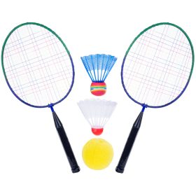 Badminton szett – Y5, fém-fa ütővel – ENERO