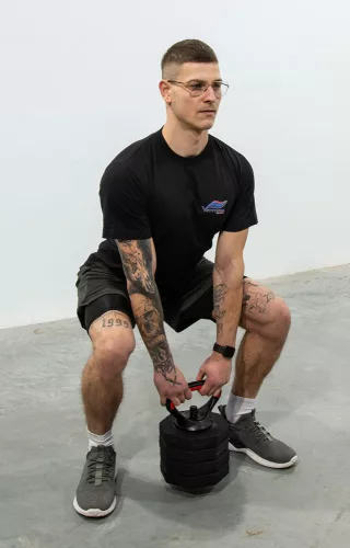 Kettlebell szett 10 kg (4×2,5 kg) – EB FIT