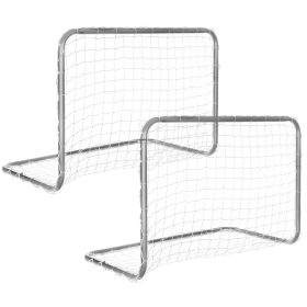   Focikapu szett hálóval – 2 db acél kapu – 78 × 56 × 45 cm – ENERO