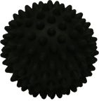   Tüskés masszírozó labda fekete Hard 7 cm dobozos ENERO-Fit