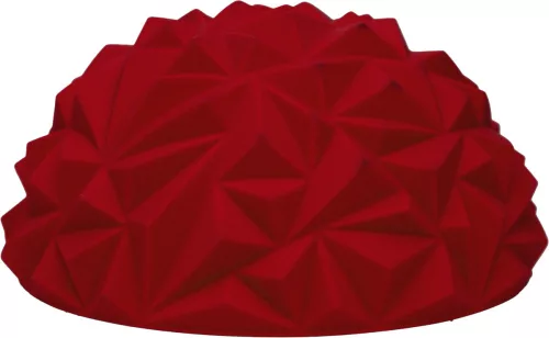 Egyensúlyozó masszázs félgömb, gyémánt mintás 1 db Bordó ENERO-Fit