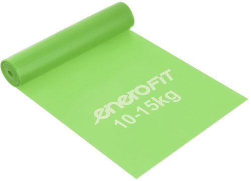 Erősítő gumiszalag 10-15 kg 200x15 cm Zöld ENERO Fit