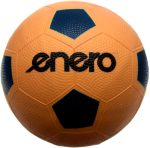 Focilabda gumi 22 cm narancs-fekete ENERO