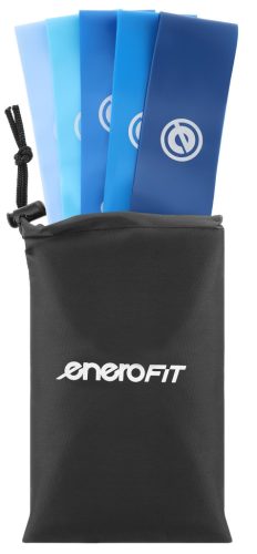 Erősítő gumiszalag Power blue band 5 db-os szett ENERO-Fit