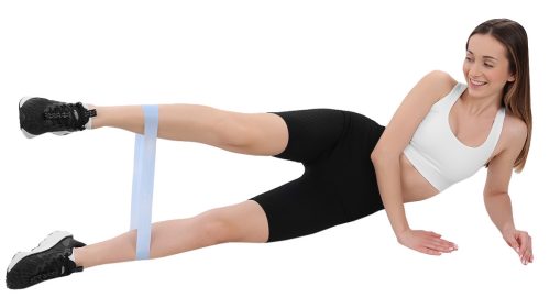 Erősítő gumiszalag Power blue band 5 db-os szett ENERO-Fit