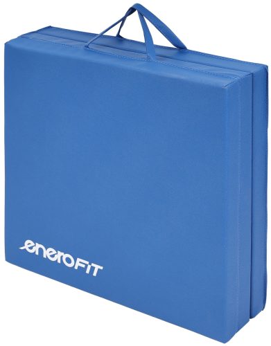 Összehajtható gimnasztikai matrac 180x60x5 cm kék ENERO-Fit
