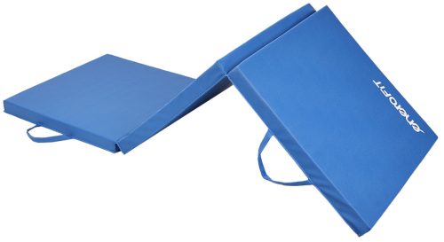 Összehajtható gimnasztikai matrac 180x60x5 cm kék ENERO-Fit
