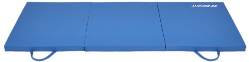 Összehajtható gimnasztikai matrac 180x60x5 cm kék ENERO-Fit