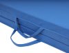 Összehajtható gimnasztikai matrac 180x60x5 cm kék ENERO-Fit