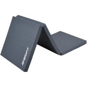   Összehajtható gimnasztikai matrac 180x60x5 cm szürke ENERO-Fit